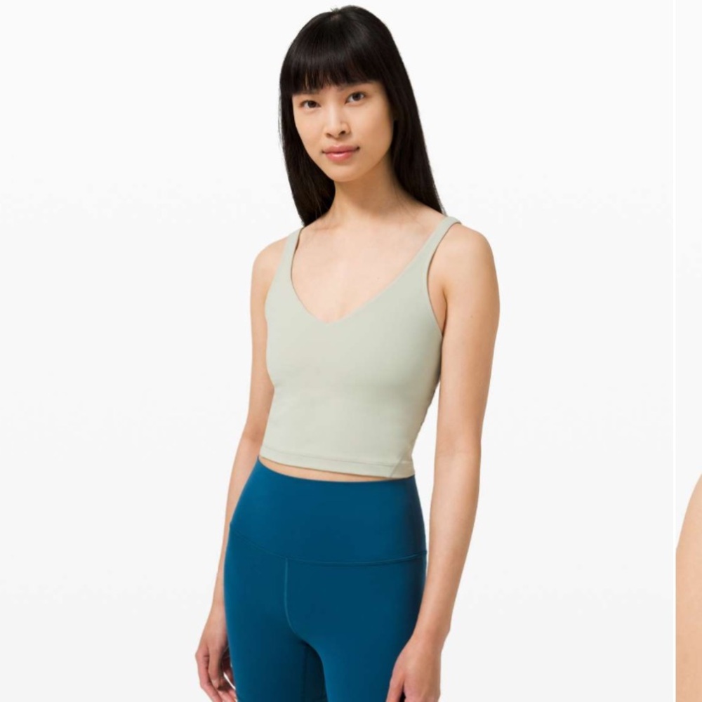 Lululemon Align Tank in Green Fern size 6